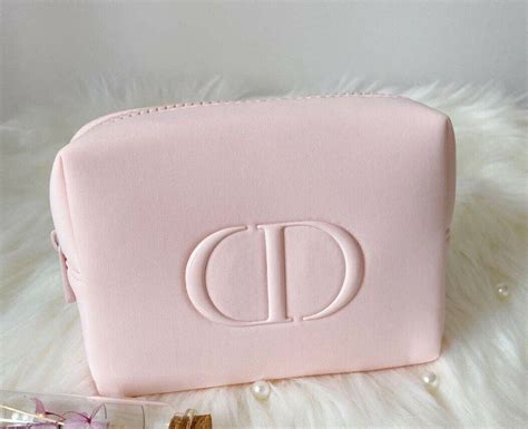 Dior makeup clutch pink